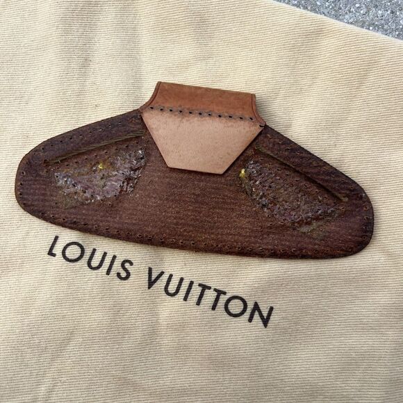 Louis Vuitton Leather Vanchetta Montsouris Part l5 - Picture 3 of 6